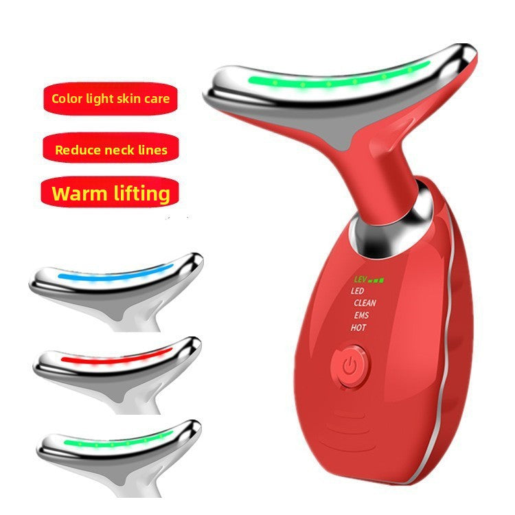 Facial Massage & Sculpting Tool | 7 LED-Color | Home Skin-Care & Shaping Tool