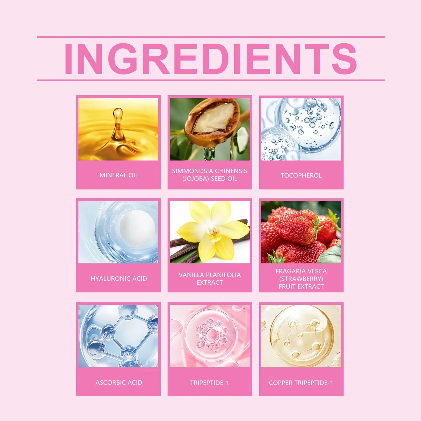 Hoygi: Strawberry-Vanilla Essential Body Oil 90ml