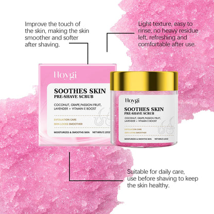 Hoygi: Exfoliating Pre-Shaving Scrub